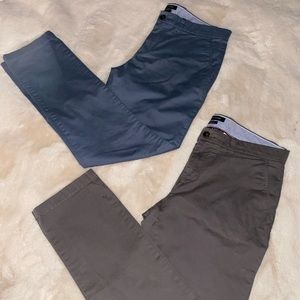A set of Tommy Hilfiger slim fit pants